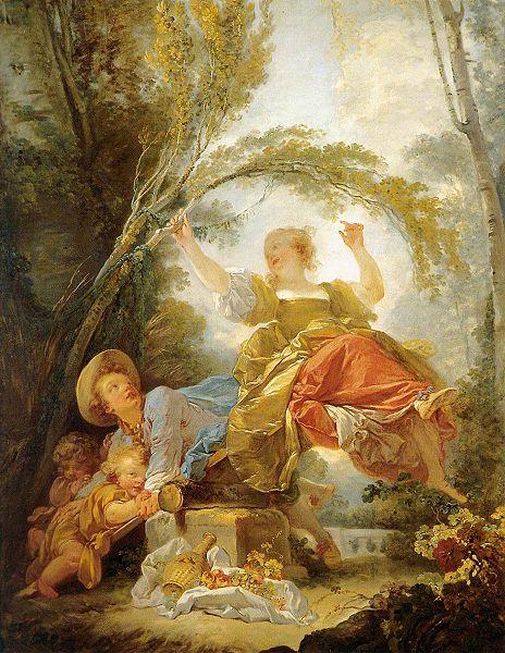 Jean Honore Fragonard See Saw oil painting image